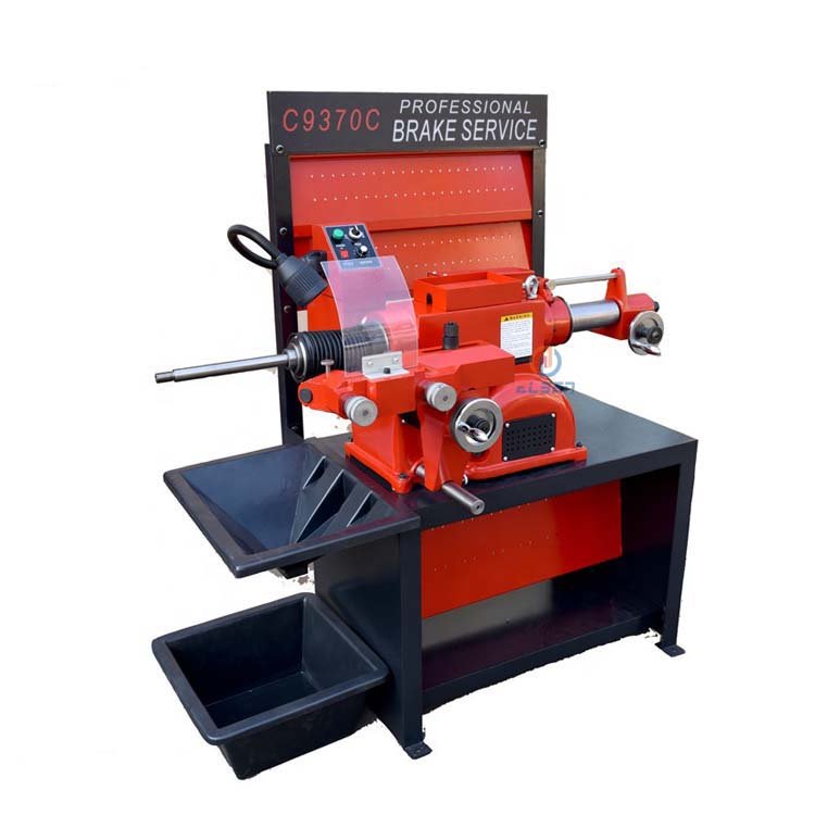 Car Repair Brake Drum Turning Machine C9370C Disc Brake Lathe Machine
